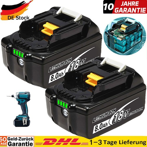 Batteria 18v 6ah 8ah - 18v,