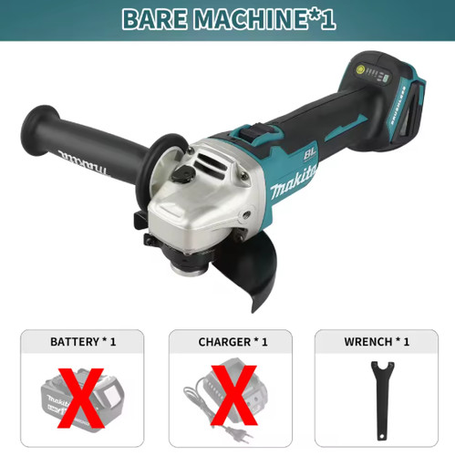 Makita 18v 125mm - 125mm, dga406