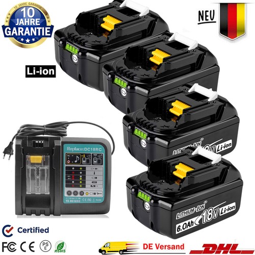 Per makita batteria - 18v, 6ah