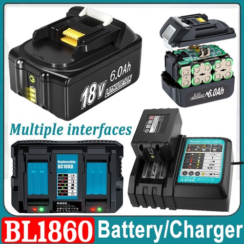 Batteria 18v per makita - 4x,