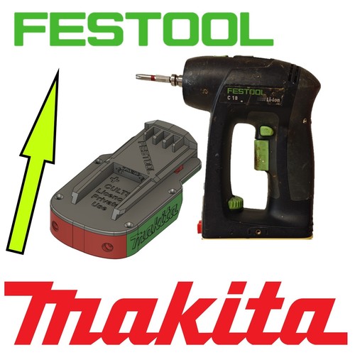 Adattatore batteria makita - adattatore,