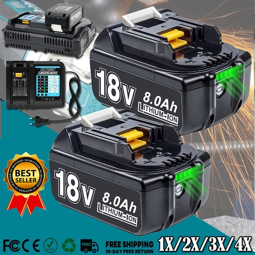 Batteria 18v 8ah - 18v, per
