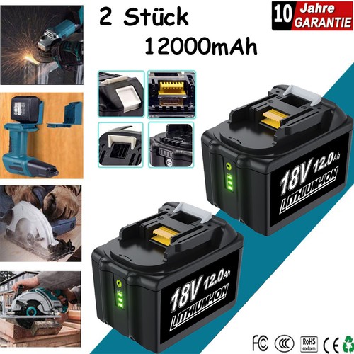 Batteria originale 18v 12ah - 2x,