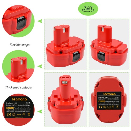 18v 5000mah batteria per - ni-mh,