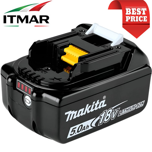Makita bl1850b 0ah batteria - 5.0ah,