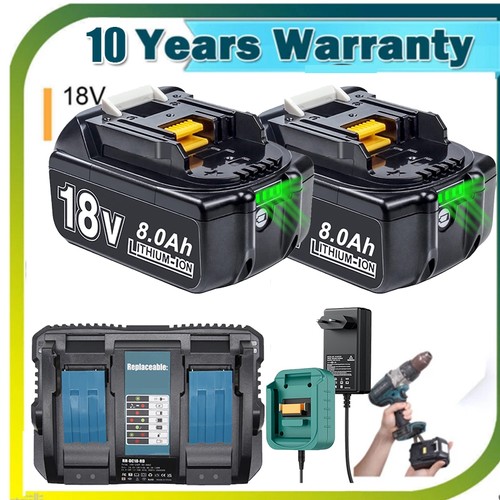 8000mah per makita 18v - 2x,