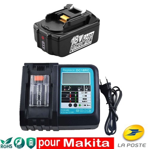 Batterie chargeur pour - &, 18v