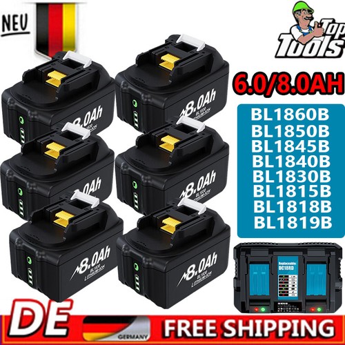 10x 9000mah per makita 18v - per,